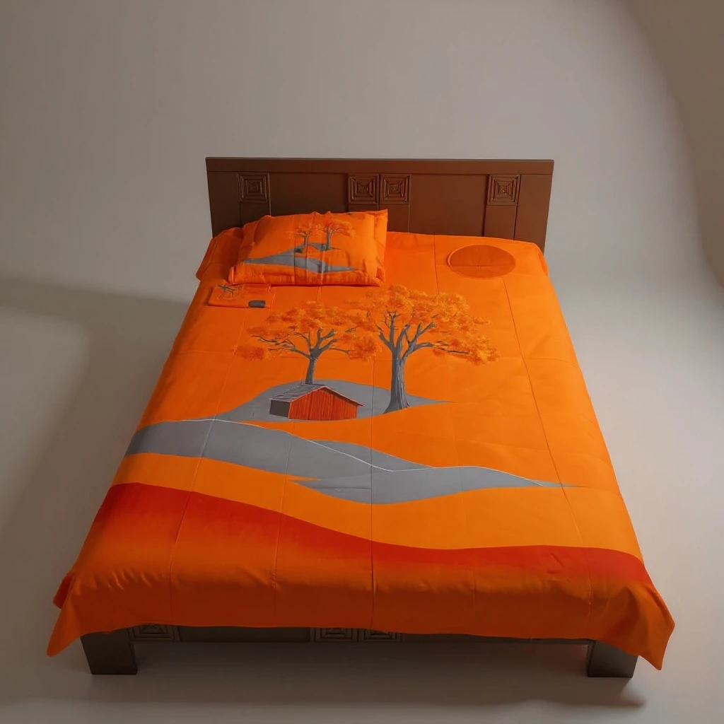 Cotton Panel Bedsheet CPB101