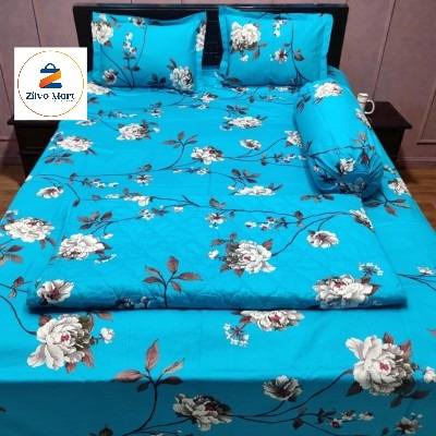 Bedsheet With Katha Set