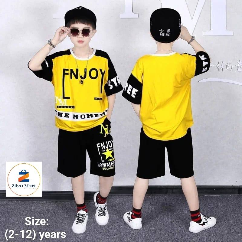 Kids Tshirt And Pant Set