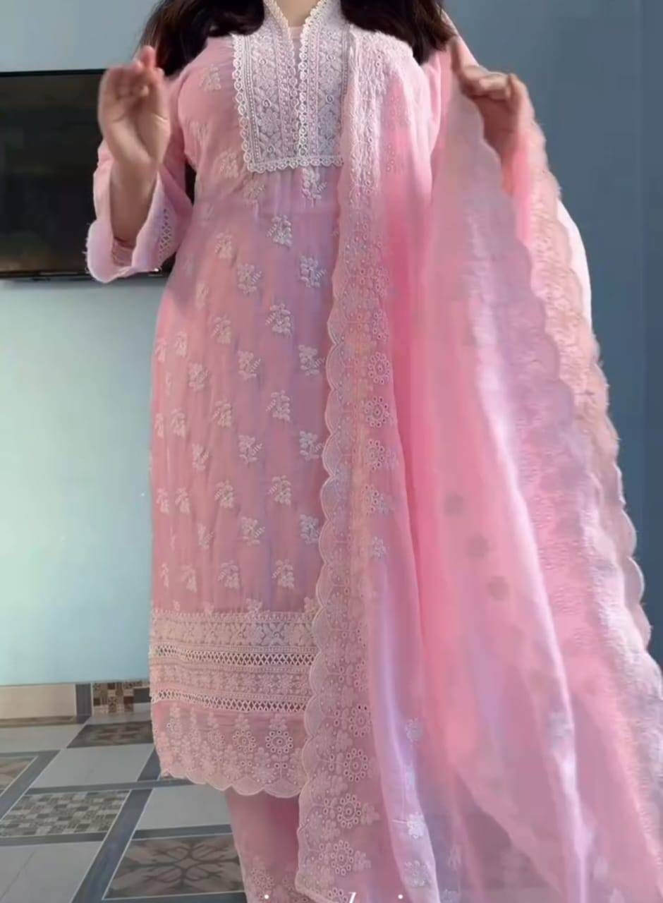 Eid Special Embroidery Three Piece1