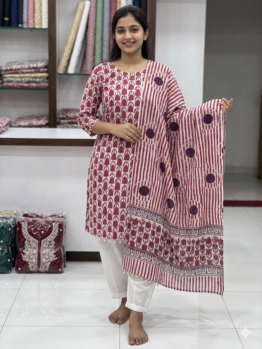 ReadyMade Printed Three Piece 007