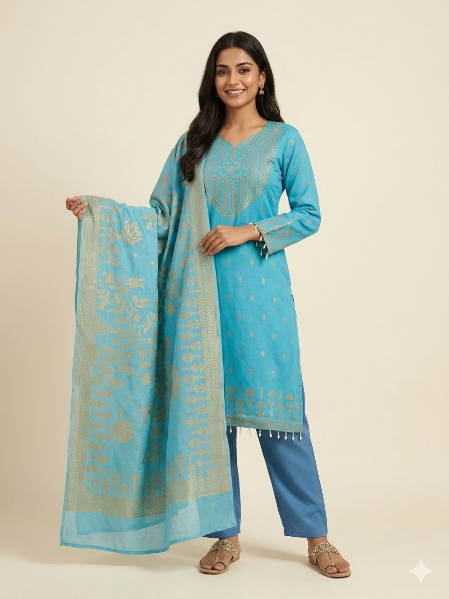 ReadyMade Printed Three Piece 009